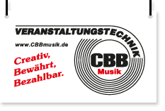 Eventtechnik von CBB Musik